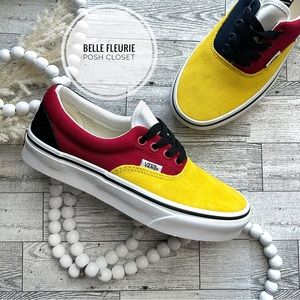 NWT Vans OTW Color Block Rally Era Low Top Lace Up Shoes